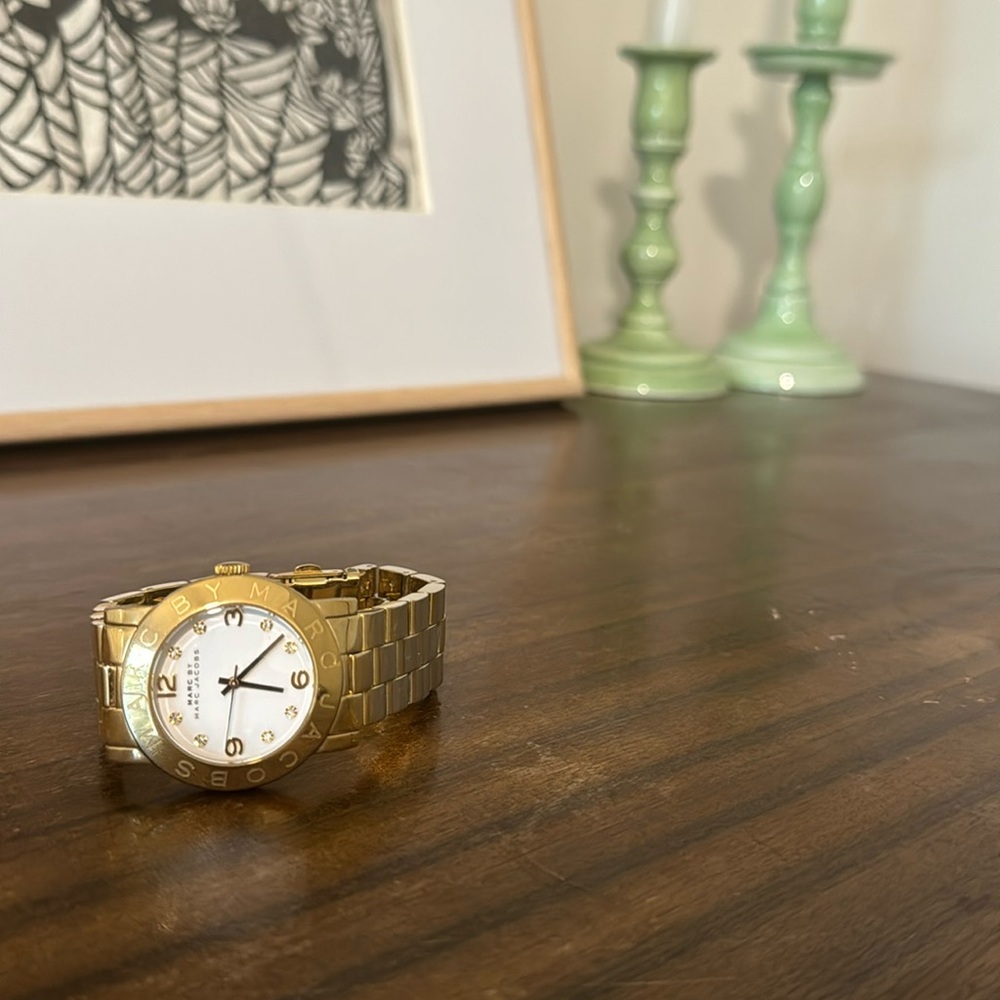 Marc Jacobs Gold Costume Watch